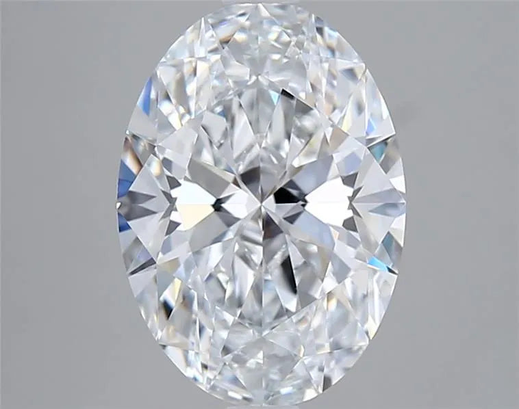 3.05ct Oval Lab Grown Diamond (Colour E, Clarity VVS2, IGI Certified)