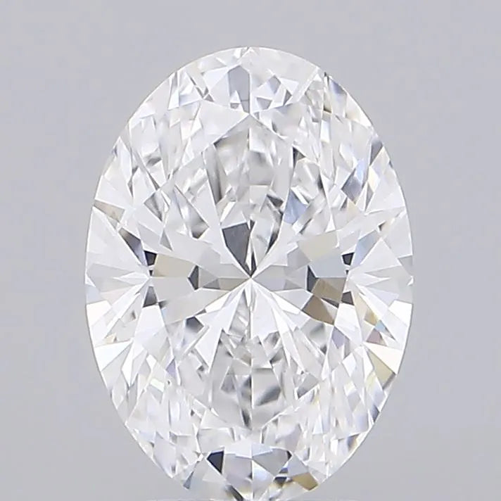 3.05ct Oval Lab Grown Diamond (Colour E, Clarity VVS2, IGI Certified)