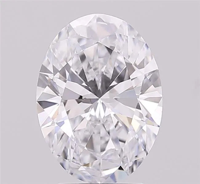 3.05ct Oval Lab Grown Diamond (Colour E, Clarity VVS2, IGI Certified)