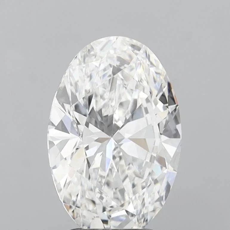 3.05ct Oval Lab Grown Diamond (Colour E, Clarity VVS2, IGI Certified)
