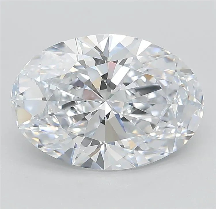 3.05ct Oval Lab Grown Diamond (Colour F, Clarity IF, Cut EX, IGI Certified)