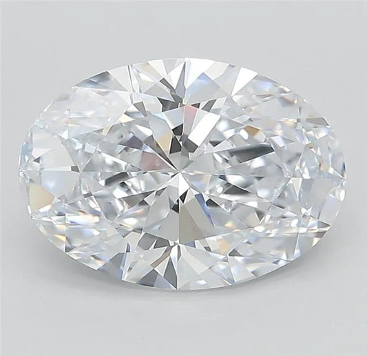 3.05ct Oval Lab Grown Diamond (Colour F, Clarity IF, Cut EX, IGI Certified)
