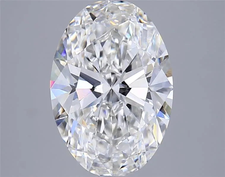 3.05ct Oval Lab Grown Diamond (Colour F, Clarity VVS1, IGI Certified)