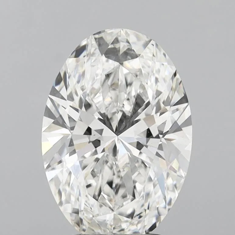3.05ct Oval Lab Grown Diamond (Colour F, Clarity VVS2, IGI Certified)