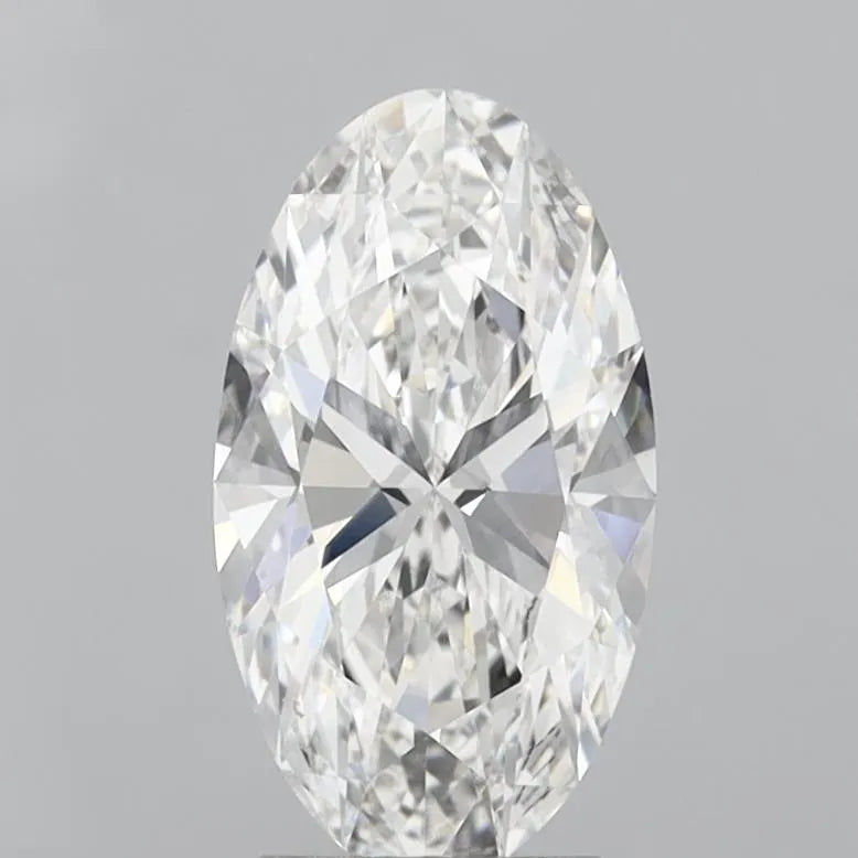 3.05ct Oval Lab Grown Diamond (Colour F, Clarity VVS2, IGI Certified)