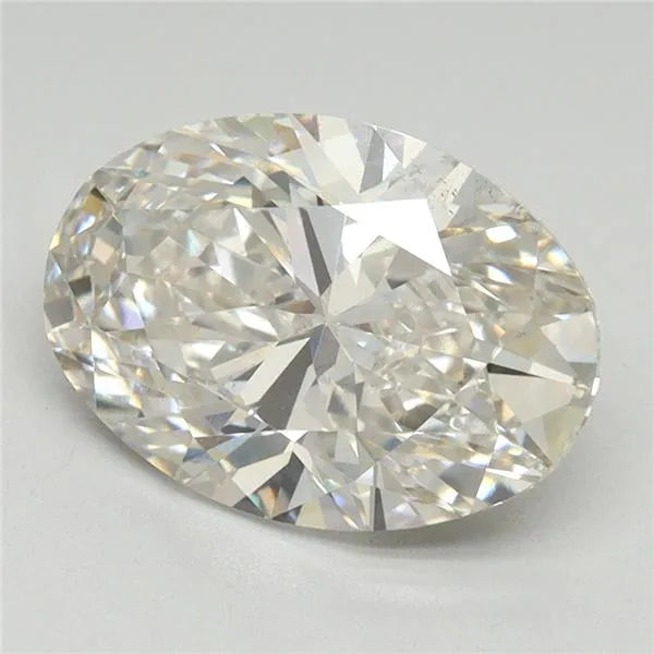 3.05ct Oval Lab Grown Diamond (Colour G, Clarity VS2, Cut GD, Uncertified)