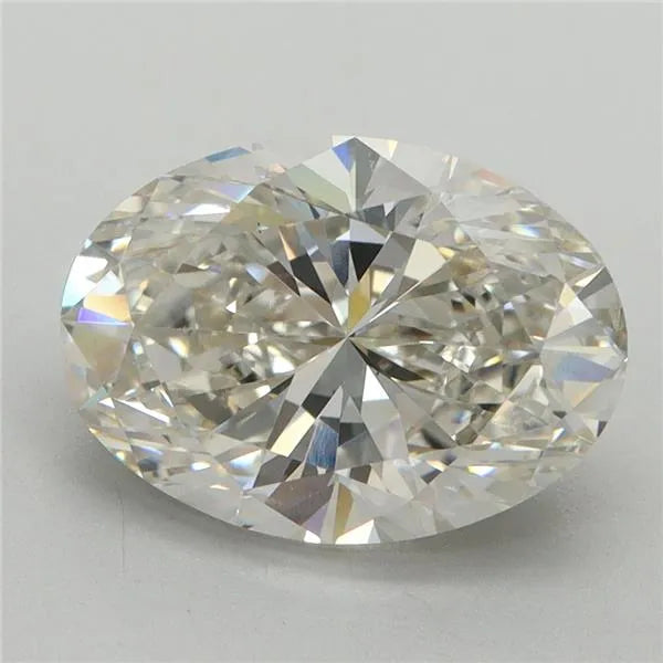 3.05ct Oval Lab Grown Diamond (Colour G, Clarity VS2, Cut GD, Uncertified)