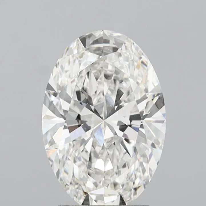 3.05ct Oval Lab Grown Diamond (Colour G, Clarity VVS2, IGI Certified)