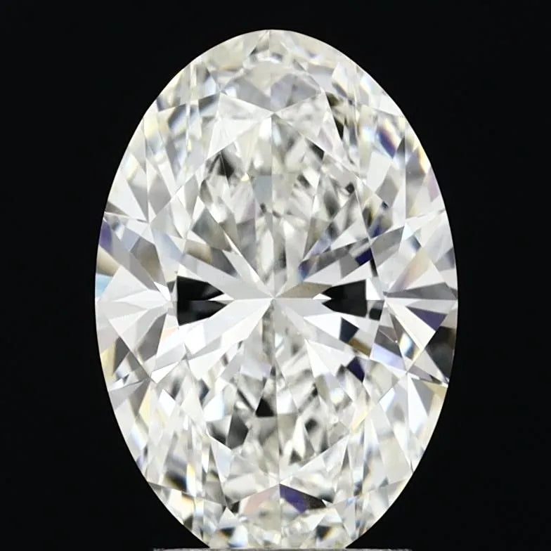 3.05ct Oval Lab Grown Diamond (Colour G, Clarity VVS2, IGI Certified)