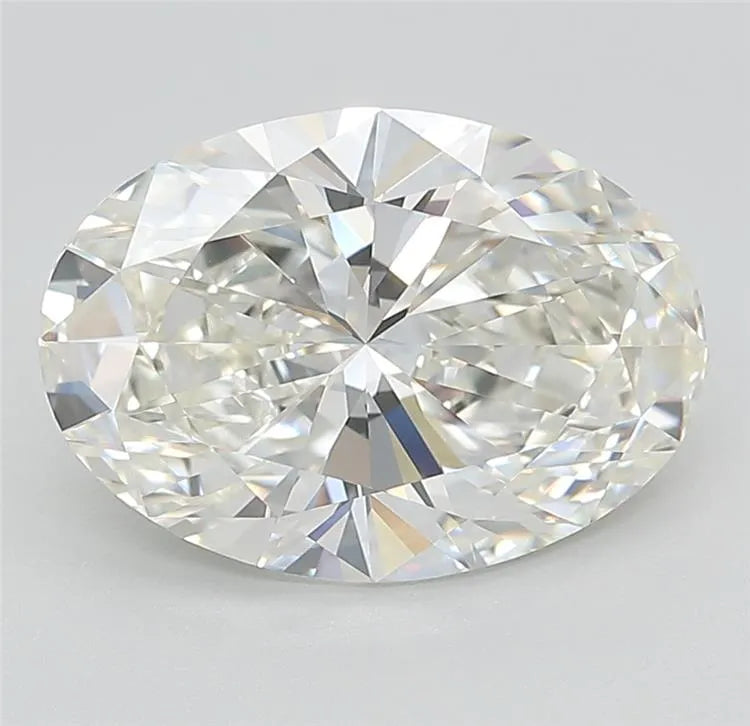 3.05ct Oval Lab Grown Diamond (Colour I, Clarity IF, Cut EX, IGI Certified)