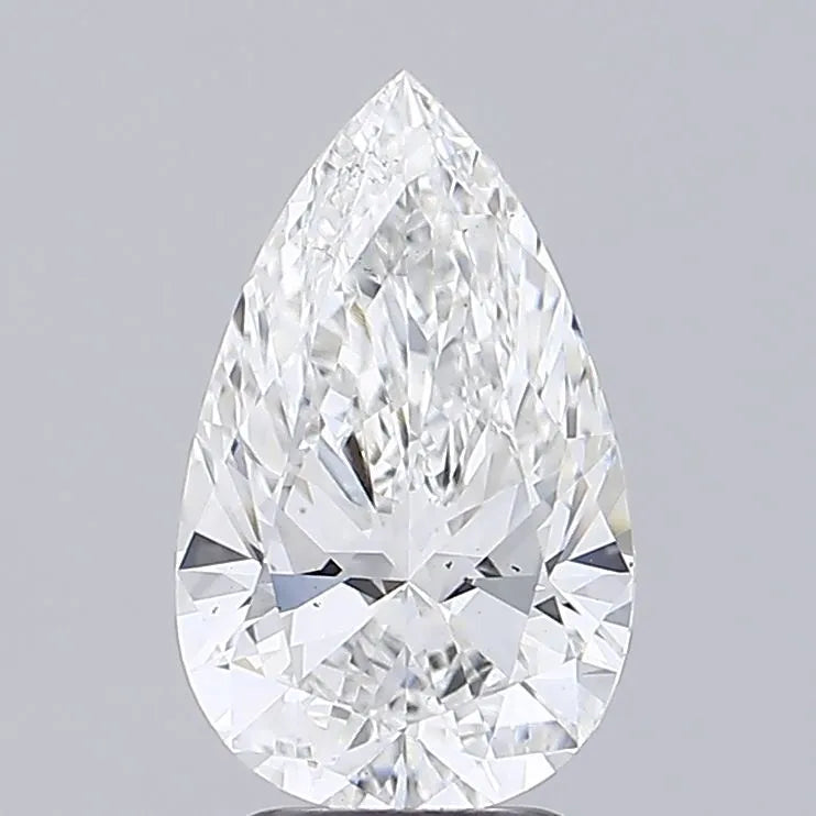 3.05ct Pear Lab Grown Diamond (Colour E, Clarity VS2, IGI Certified)
