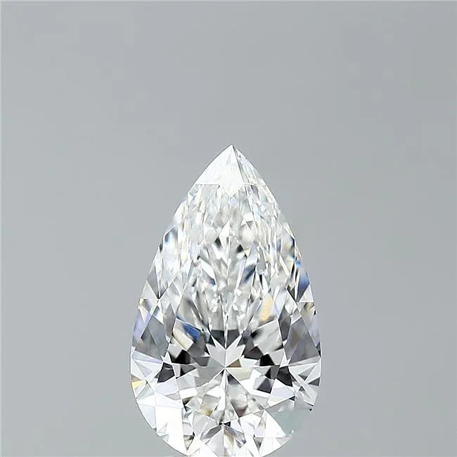 3.05ct Pear Lab Grown Diamond (Colour E, Clarity VVS1, IGI Certified)