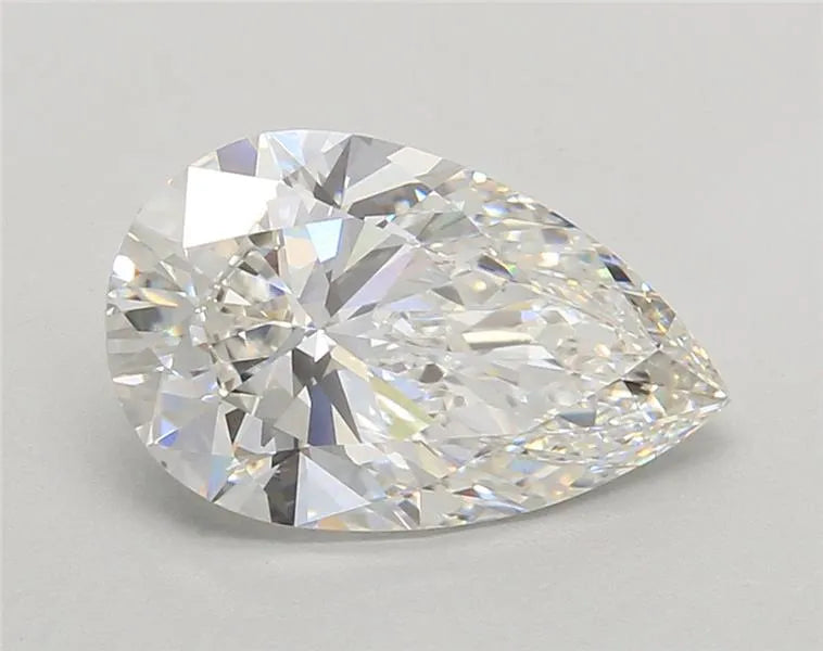 3.05ct Pear Lab Grown Diamond (Colour F, Clarity VVS2, IGI Certified)