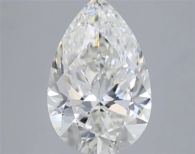 3.05ct Pear Lab Grown Diamond (Colour G, Clarity VVS1, IGI Certified)