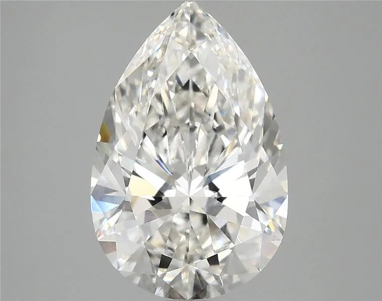 3.05ct Pear Lab Grown Diamond (Colour G, Clarity VVS2, IGI Certified)