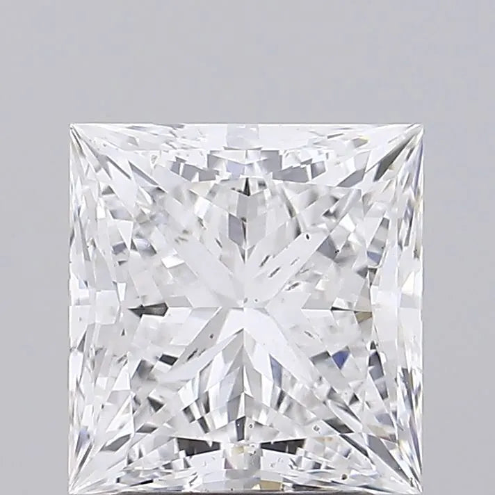 3.05ct Princess Lab Grown Diamond (Colour E, Clarity SI1, IGI Certified)