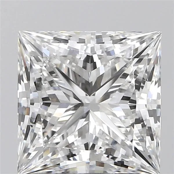 3.05ct Princess Lab Grown Diamond (Colour E, Clarity VS1, GIA Certified)