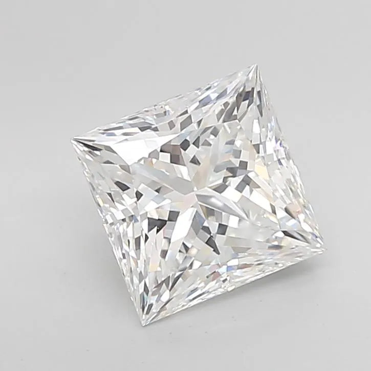 3.05ct Princess Lab Grown Diamond (Colour E, Clarity VVS2, IGI Certified)