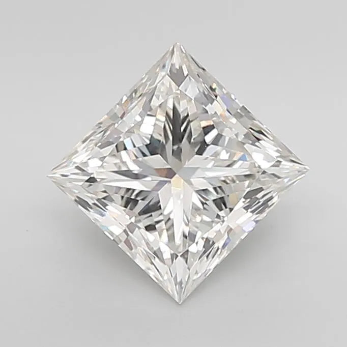 3.05ct Princess Lab Grown Diamond (Colour H, Clarity VVS2, IGI Certified)