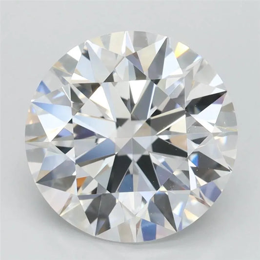3.05ct Round Lab Grown Diamond (Colour D, Clarity FL, Cut ID, IGI Certified)
