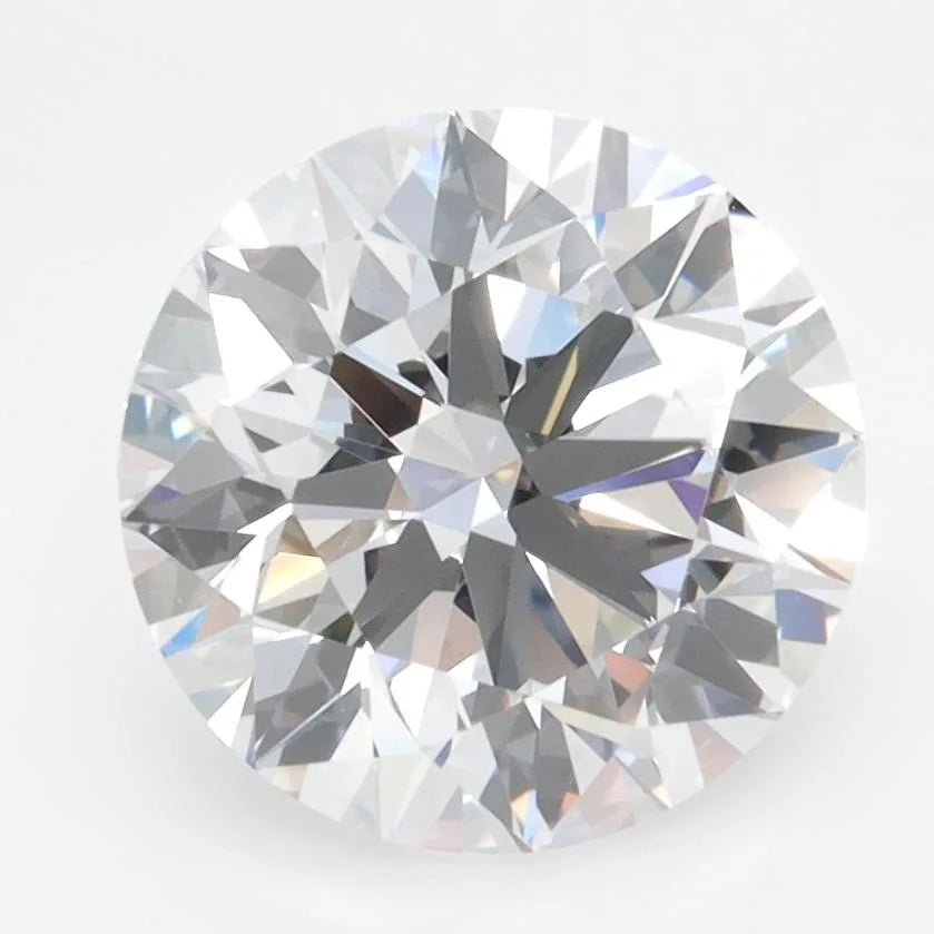 3.05ct Round Lab Grown Diamond (Colour D, Clarity VVS1, Cut ID, IGI Certified)