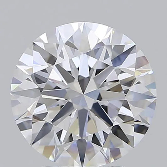 3.05ct Round Lab Grown Diamond (Colour D, Clarity VVS2, Cut EX, GIA Certified)