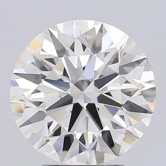 3.05ct Round Lab Grown Diamond (Colour E, Clarity VVS2, Cut ID, IGI Certified)