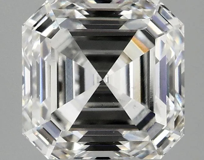 3.06ct Asscher Lab Grown Diamond (Colour G, Clarity VS2, IGI Certified)