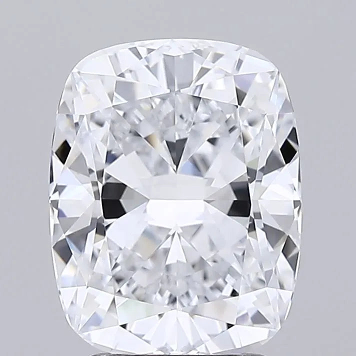 3.06ct Cushion modified Lab Grown Diamond (Colour E, Clarity VVS2, IGI Certified)