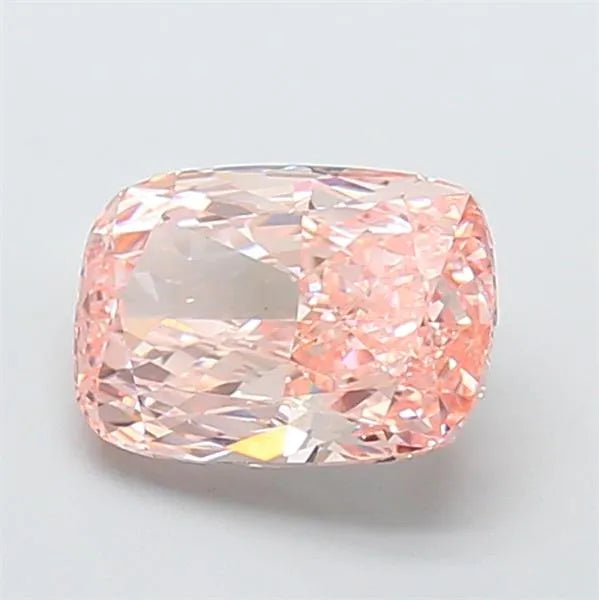 3.06ct Cushion modified Lab Grown Diamond (Colour Fancy Intense Pink, Clarity VS1, IGI Certified)