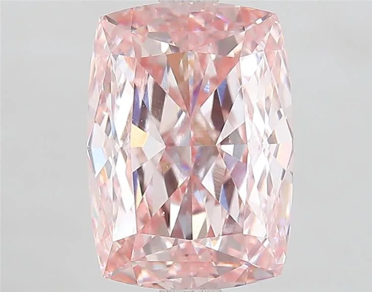 3.06ct Cushion modified Lab Grown Diamond (Colour Fancy Intense Pink, Clarity VVS2, IGI Certified)