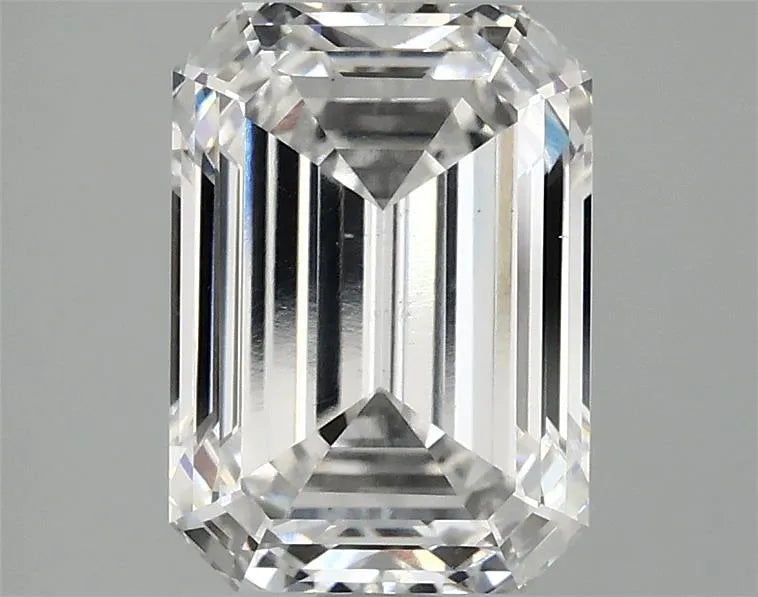 3.06ct Emerald Lab Grown Diamond (Colour E, Clarity VS2, IGI Certified)