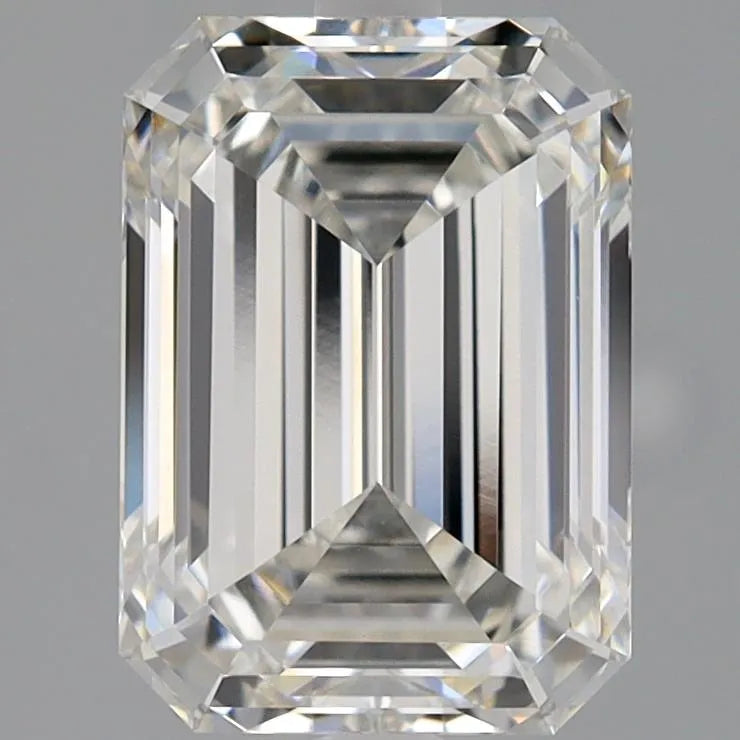 3.06ct Emerald Lab Grown Diamond (Colour F, Clarity VVS2, IGI Certified)