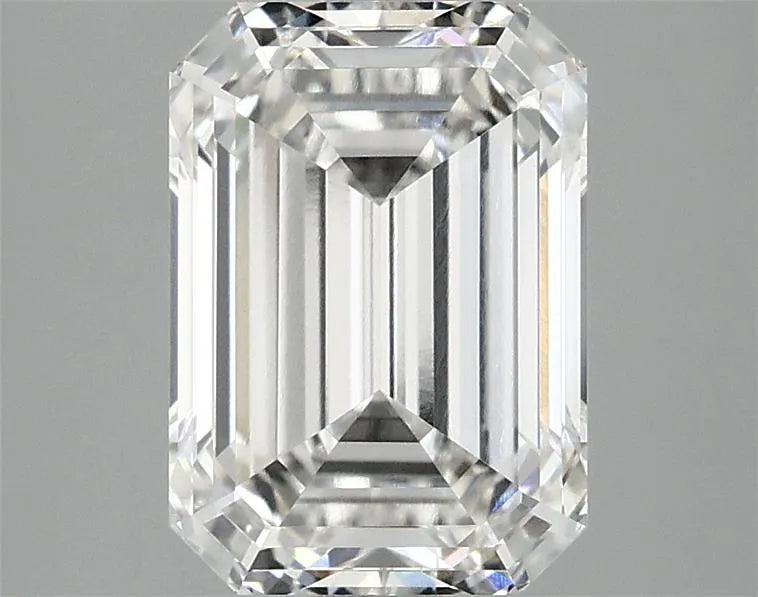 3.06ct Emerald Lab Grown Diamond (Colour F, Clarity VVS2, IGI Certified)