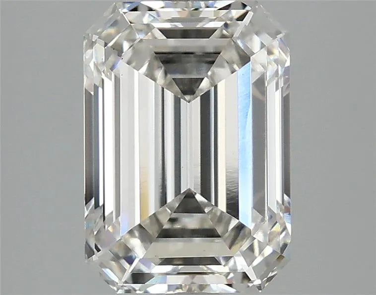 3.06ct Emerald Lab Grown Diamond (Colour G, Clarity VS1, IGI Certified)
