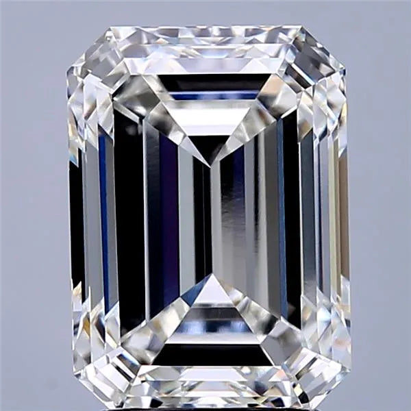 3.06ct Emerald Lab Grown Diamond (Colour G, Clarity VVS1, IGI Certified)