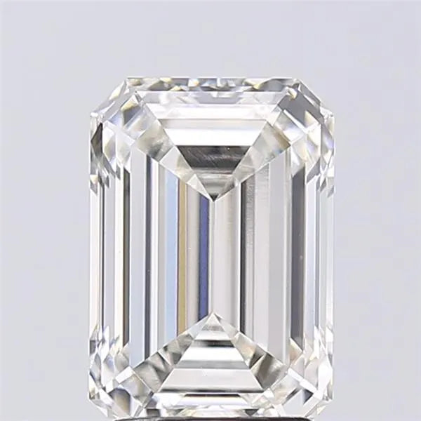 3.06ct Emerald Lab Grown Diamond (Colour G, Clarity VVS2, IGI Certified)