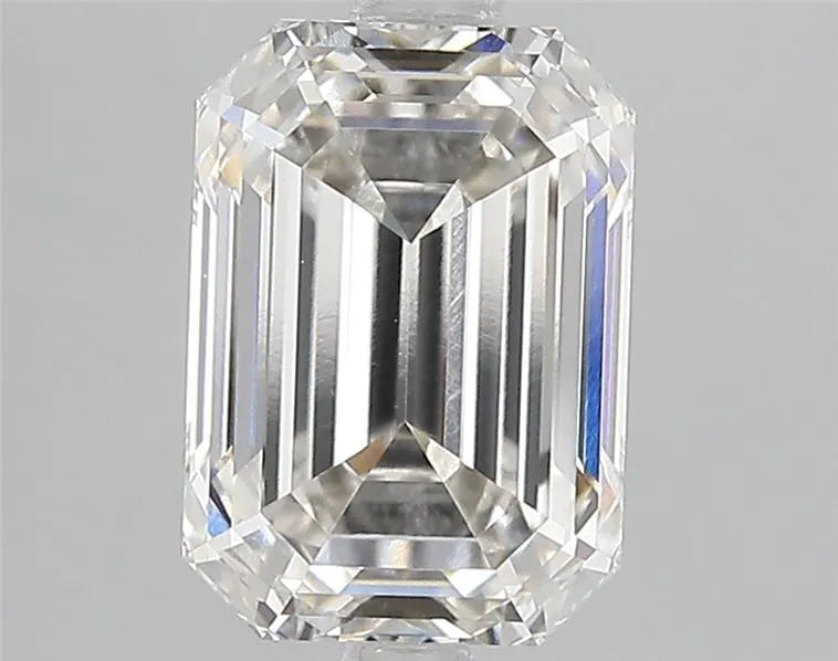 3.06ct Emerald Lab Grown Diamond (Colour H, Clarity VVS1, IGI Certified)
