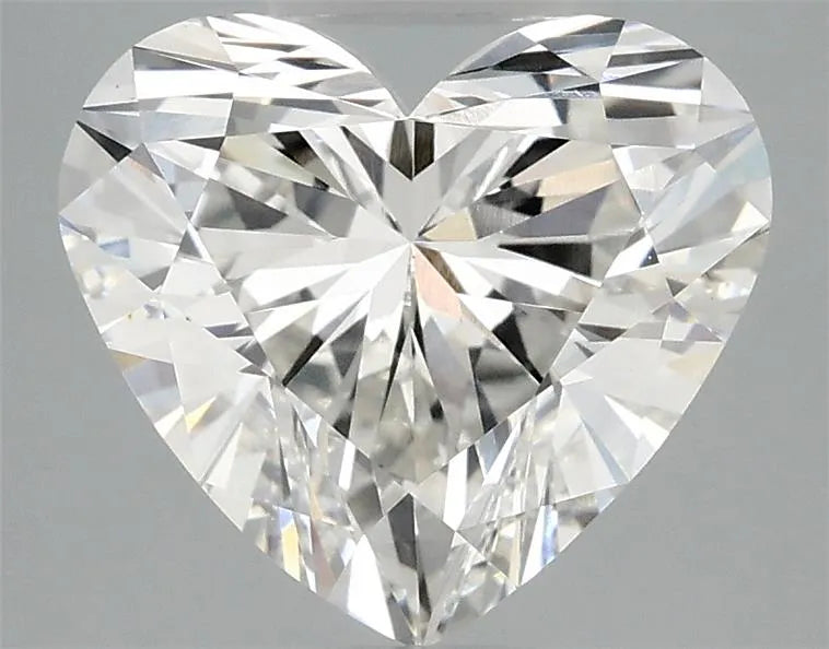3.06ct Heart Lab Grown Diamond (Colour G, Clarity VS1, IGI Certified)
