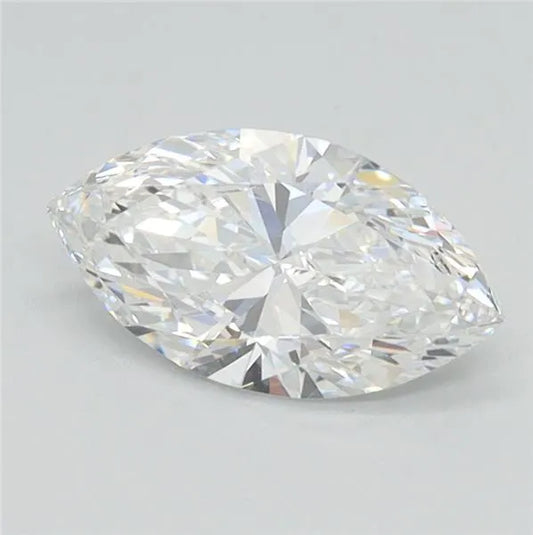 3.06ct Marquise Lab Grown Diamond (Colour D, Clarity VVS1, IGI Certified)