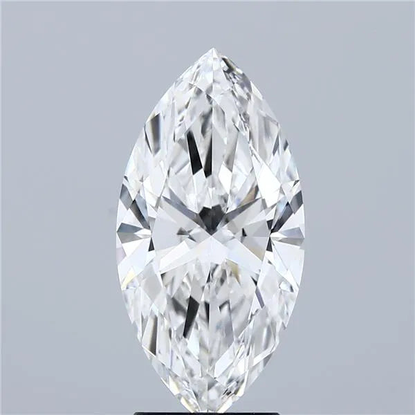 3.06ct Marquise Lab Grown Diamond (Colour E, Clarity VVS2, IGI Certified)