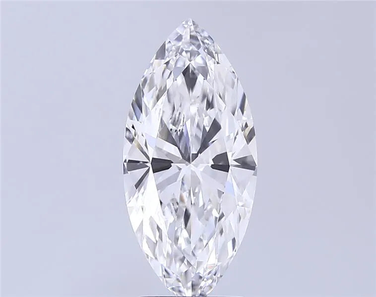 3.06ct Marquise Lab Grown Diamond (Colour E, Clarity VVS2, IGI Certified)