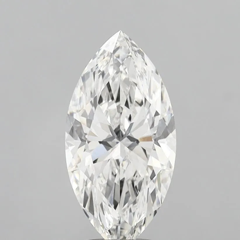 3.06ct Marquise Lab Grown Diamond (Colour F, Clarity VVS2, IGI Certified)