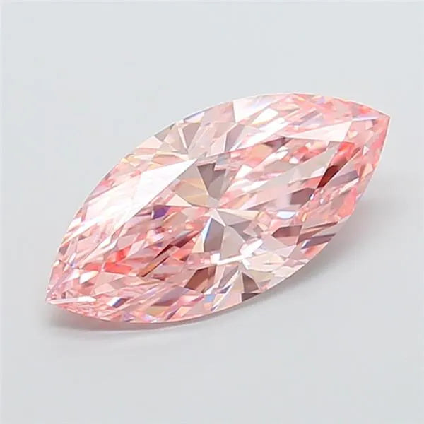 3.06ct Marquise Lab Grown Diamond (Colour Fancy Intense Pink, Clarity VS1, IGI Certified)