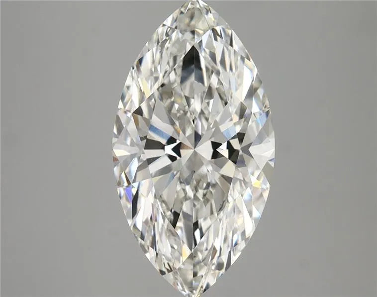 3.06ct Marquise Lab Grown Diamond (Colour G, Clarity VS1, IGI Certified)
