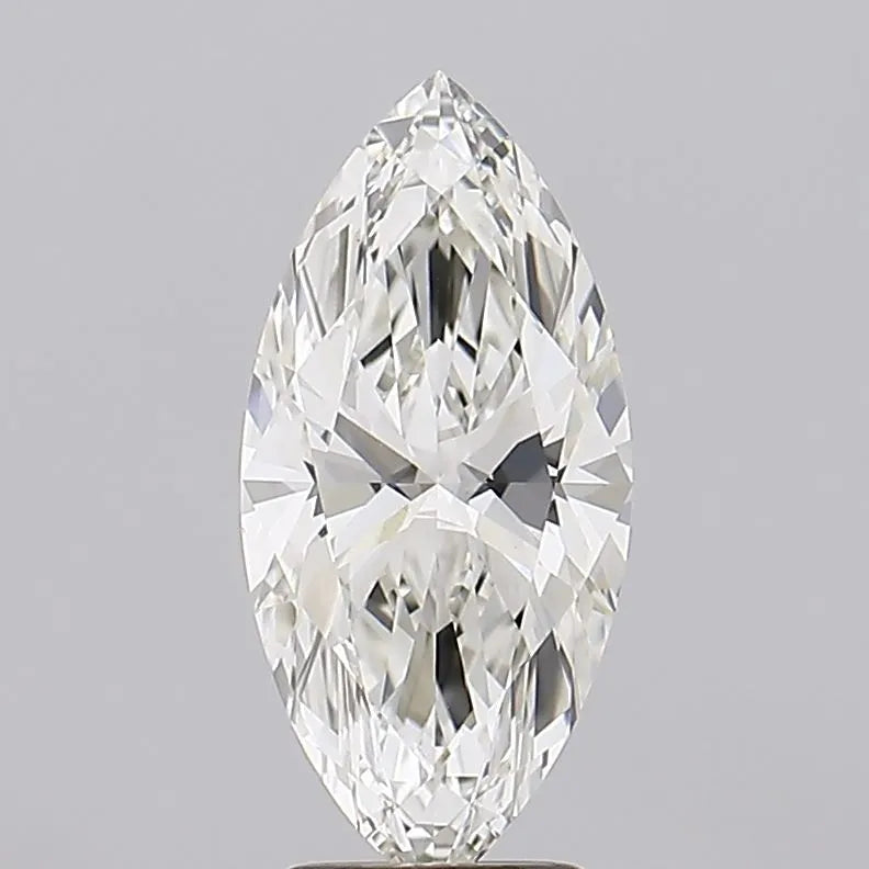 3.06ct Marquise Lab Grown Diamond (Colour G, Clarity VVS2, IGI Certified)