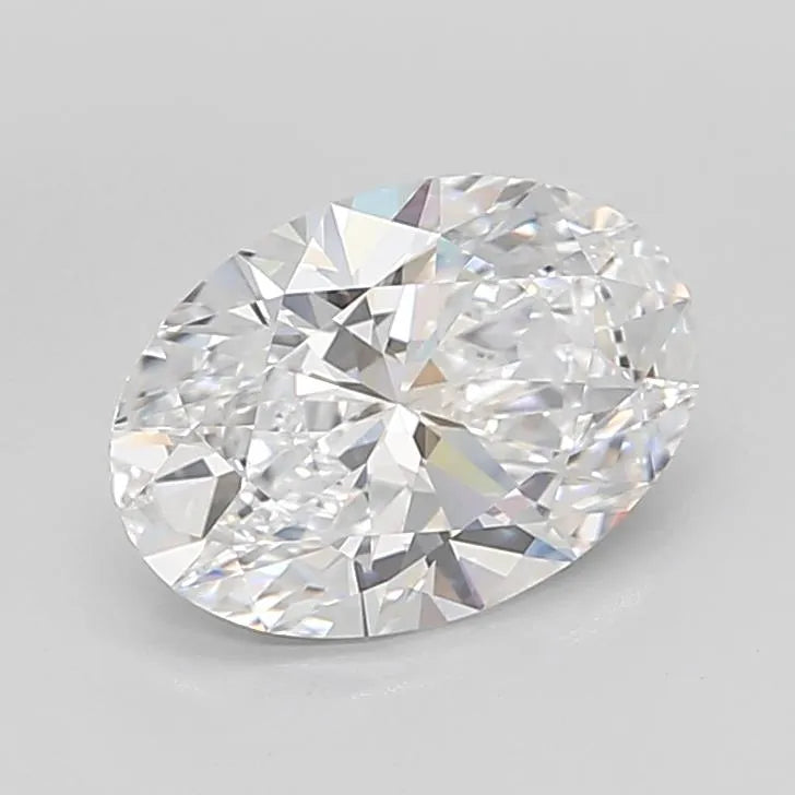 3.06ct Oval Lab Grown Diamond (Colour D, Clarity FL, Cut EX, IGI Certified)