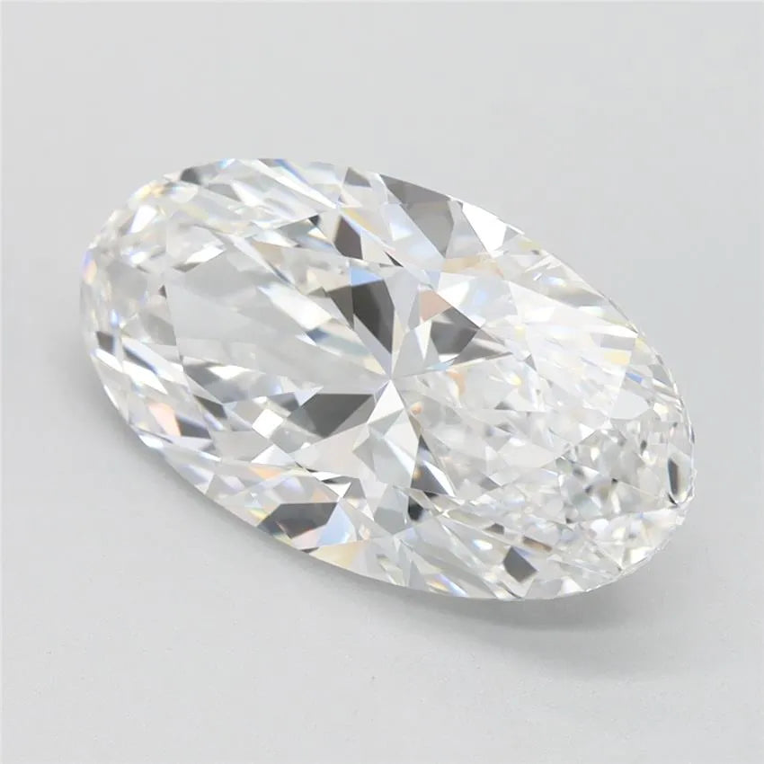 3.06ct Oval Lab Grown Diamond (Colour D, Clarity FL, IGI Certified)