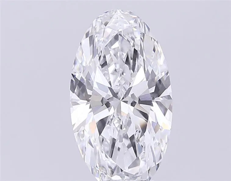 3.06ct Oval Lab Grown Diamond (Colour D, Clarity VVS1, IGI Certified)