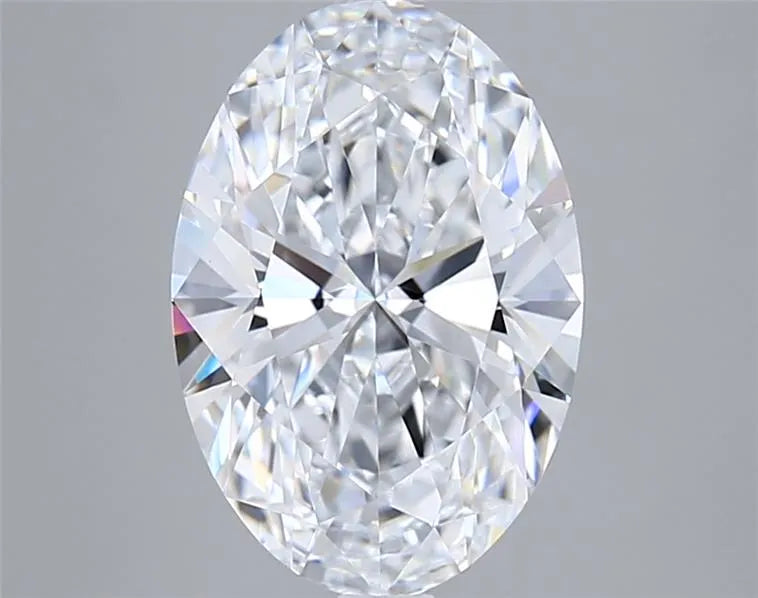 3.06ct Oval Lab Grown Diamond (Colour D, Clarity VVS2, IGI Certified)